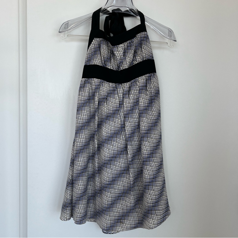 Betsy Johnson silk A line halter dress. Size 2